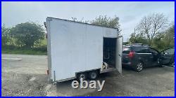 10ft x 5ft Box trailer Twin Axle New Side Doors Roller Door