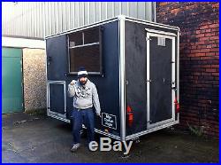 1200kg Box trailer. 10' x 6' x 8' tall. Single Axle