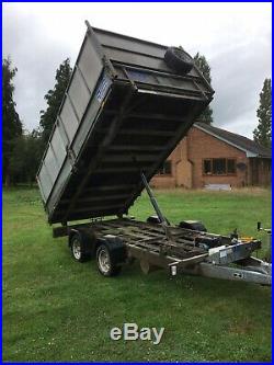 12ft Tipping Tipper Trailer Ifor Williams Electric Hydraulic Tip TT126G