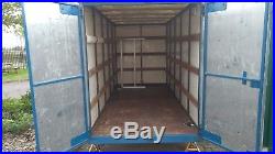 12ft x 5ft x 6ft Twin Axle Braked Box Trailer 2760 kgs max