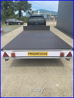 12ft x 6ft flatbed Trailer single axle braked Car Trailer