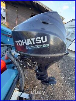 14ft Mayland fishing boat and trailer with 8hp Tohatsu Engine