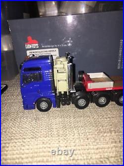 150 LION CAR LION TOYS BIG MAN TGA & Nooteboom low Trailer Heavy Transport