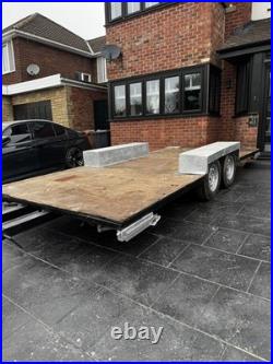 15.1ft X 7.3ft Twin axle Heavy Duty Trailer