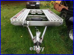 15 ft twin axle lightweight car trailer