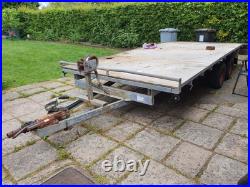 16 Ft Flatbed Trailer 2600 Kg + Full Set Wheels With Tires 4.88m X 1.99m No Vat 16 Ft Flatbed Trailer 2600 Kg + Full Set Wheels With Tires 4.88m X 1.99m No Vat