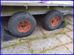 16 Ft Flatbed Trailer 2600 Kg + Full Set Wheels With Tires 4.88m X 1.99m No Vat 16 Ft Flatbed Trailer 2600 Kg + Full Set Wheels With Tires 4.88m X 1.99m No Vat