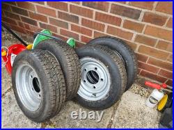 16 Ft Flatbed Trailer 2600 Kg + Full Set Wheels With Tires 4.88m X 1.99m No Vat 16 Ft Flatbed Trailer 2600 Kg + Full Set Wheels With Tires 4.88m X 1.99m No Vat