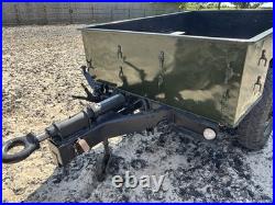 1972 Sankey 3/4 Ton Single Axle Trailer Ex-Military