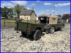 1972 Sankey 3/4 Ton Single Axle Trailer Ex-Military