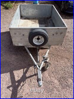1.5m X 1.1 M Trailer With Removable Extension. In Good Condition