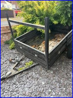 1.8m x 1.2m Trailer Wood and Metal