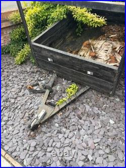 1.8m x 1.2m Trailer Wood and Metal