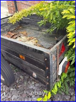 1.8m x 1.2m Trailer Wood and Metal