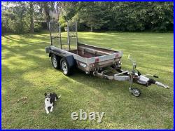 1 OWNER Indespension 8x4 plant trailer Full Overhaul NO VAT 1 OWNER Indespension 8x4 plant trailer Full Overhaul NO VAT