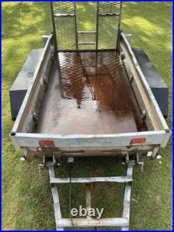 1 OWNER Indespension 8x4 plant trailer Full Overhaul NO VAT 1 OWNER Indespension 8x4 plant trailer Full Overhaul NO VAT