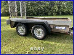 1 OWNER Indespension 8x4 plant trailer Full Overhaul NO VAT 1 OWNER Indespension 8x4 plant trailer Full Overhaul NO VAT