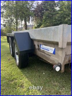 1 OWNER Indespension 8x4 plant trailer Full Overhaul NO VAT 1 OWNER Indespension 8x4 plant trailer Full Overhaul NO VAT