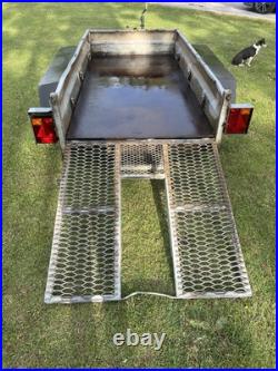1 OWNER Indespension 8x4 plant trailer Full Overhaul NO VAT 1 OWNER Indespension 8x4 plant trailer Full Overhaul NO VAT