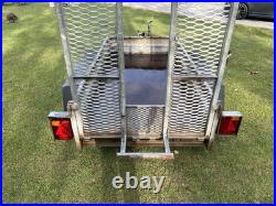 1 OWNER Indespension 8x4 plant trailer Full Overhaul NO VAT 1 OWNER Indespension 8x4 plant trailer Full Overhaul NO VAT