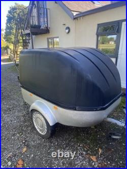2002 German Rare Hard Top Car Camper Van Trailer Aluminium Fibre Glass 500kg Max