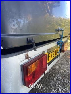 2002 German Rare Hard Top Car Camper Van Trailer Aluminium Fibre Glass 500kg Max