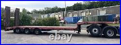 2006 Nooteboom OSD S 48-03 Low Loader Trailer Flip Rear Ramps