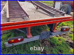 2016 Cartwright converted step frame trailer including machinery ramps 10 m MOT