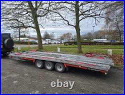 2020 BRIAN JAMES Car Transporter Trailer T6 3500kg Tri-Axle Elec Winch NO VAT