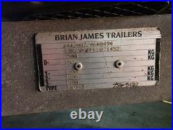 2020 BRIAN JAMES Car Transporter Trailer T6 3500kg Tri-Axle Elec Winch NO VAT