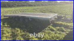 2023 Woodford Auto Cruiser 18ft x 7ft 3in Tri-Axle Car Trailer 3,500kg LED