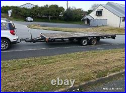 20x8 flat bed trailer used