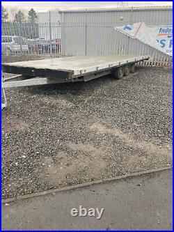 22ft X 8ft Wide trailer flat bed 3500kg BPW TRAILERS