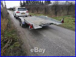 2500kg Brenderup German Twin Axle Car Trailer Transporter Tilt