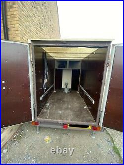 2 axle racing box trailer very good condition