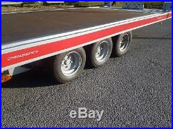 3500kg Car VAN Transporter Trailer Tilt Bed 3 axle