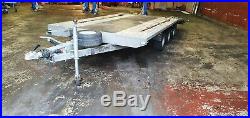 3500kg trailer Car Transporter beaver tail tri axle