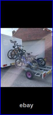 3 bike motorcycle trailer