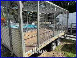 4.5 Mtr Long 3500kg Caged Trailer In Very Good Condition
