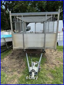 4.5 Mtr Long 3500kg Caged Trailer In Very Good Condition