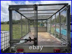 4.5 Mtr Long 3500kg Caged Trailer In Very Good Condition
