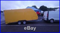 4 wheel Covered race car trailer, caterham, Westfield, eco, Brian james