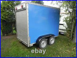 4 wheel car trailer ready for work lots of new parts