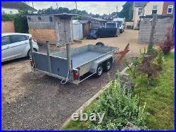 4 wheeled plant trailer