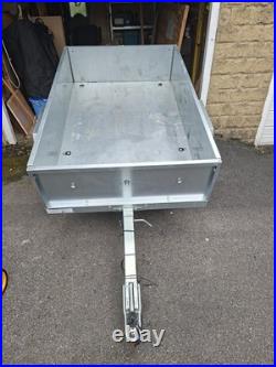 4'x3' Galvanised Car Trailer. Used, Nearly New