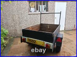 4 x 3 ft Car Trailer Solid Good Trailer