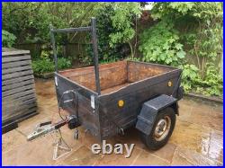 4 x 3 ft Car Trailer Solid Good Trailer