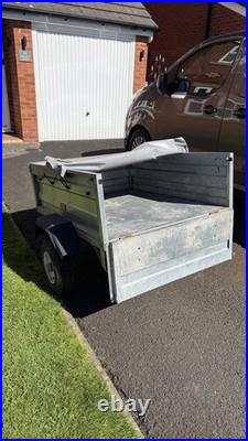 4ft X 3ft Trailer Galvanized inc Cover Electrics Lights Camping Tipping