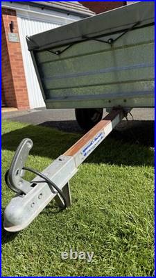 4ft X 3ft Trailer Galvanized inc Cover Electrics Lights Camping Tipping