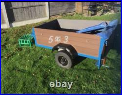 5 ft x 3 ft car trailer for sale